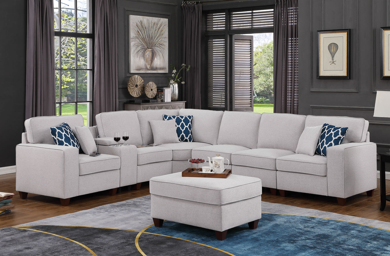 living room, living room sofa, couch, ottoman