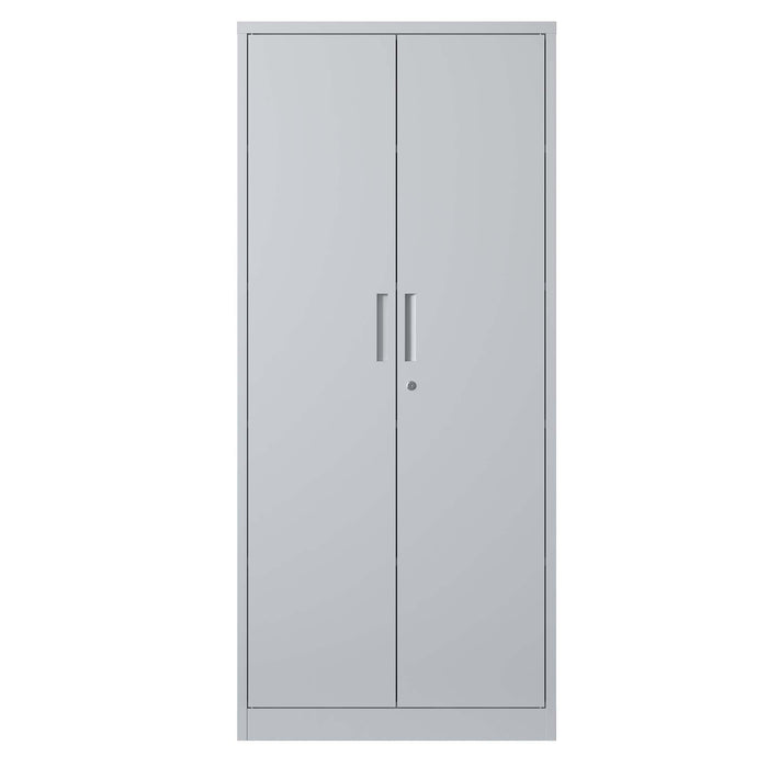 Heavy Metal Garage Storage Cabinet With Locking Doors, Steel, Adjustable Shelves