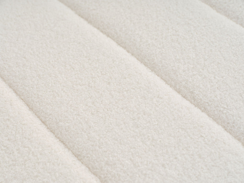 Jessica - Lamb Wool Sectional Sofa With Chaise, Versatile Configuration