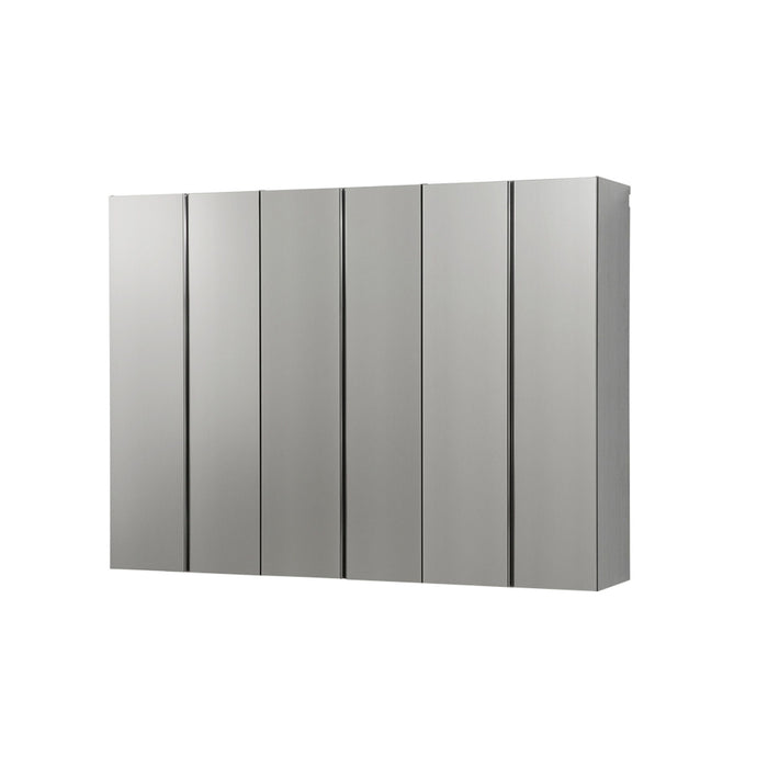 Nova Series - Garage Cabinet Set D, 3 Piece, Soft Closing, Wall Mounted - Metallic Gray
