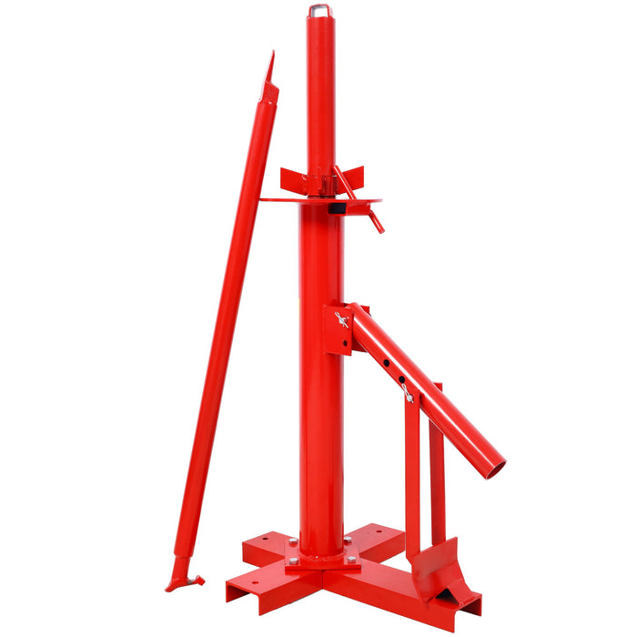 Portable Manual Tire Changer Tool For Durable Design For Car Truck Garage - Red