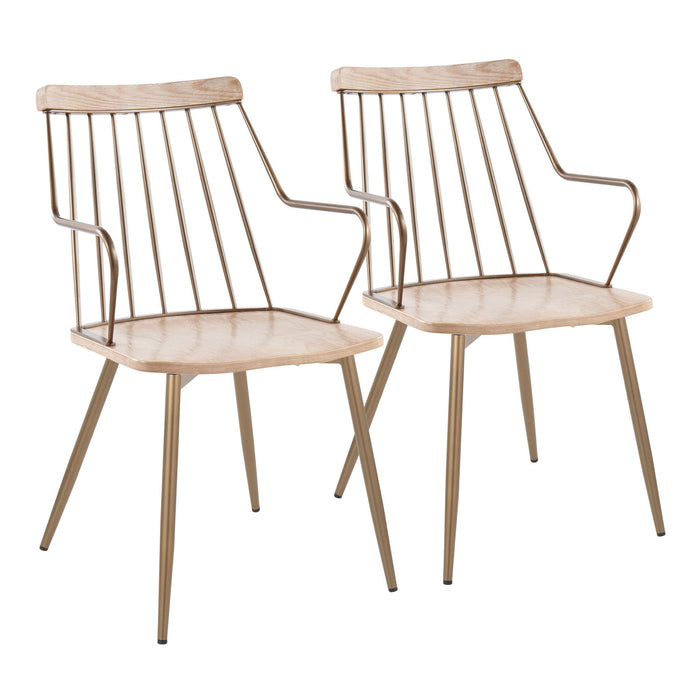 Preston - FarmhouseDining Chair (Set of 2)
