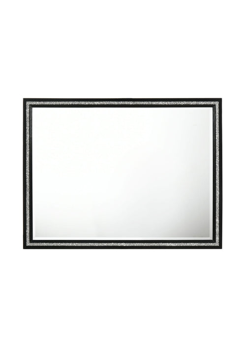 Haiden - Weathered Mirror - Black