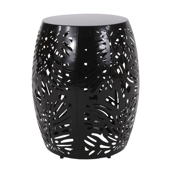 Modern Design Metal End Table, Large
