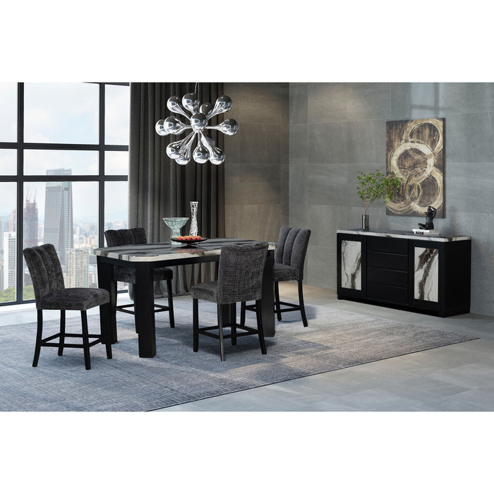 Magaly - Bar Stools (Set of 2) - Dark Gray