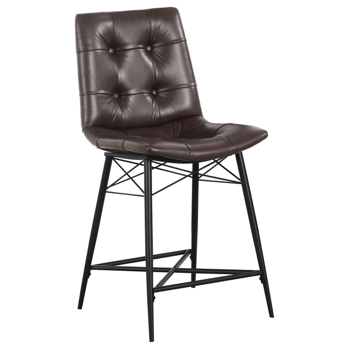 Counter Height Stools & Padded Seat (Set of 2)
