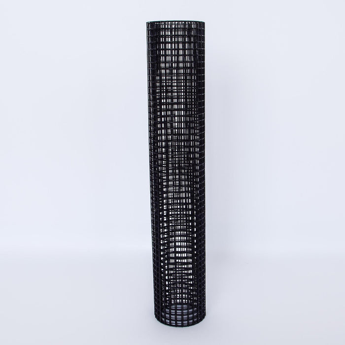 Vinyl Coated Hardware Cloth, 21 Gauge, Welded Wire Fence - Black