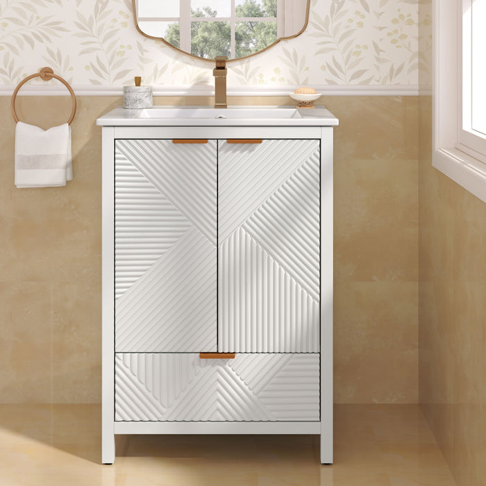 Modern Bathroom Vanity With Sink Combo