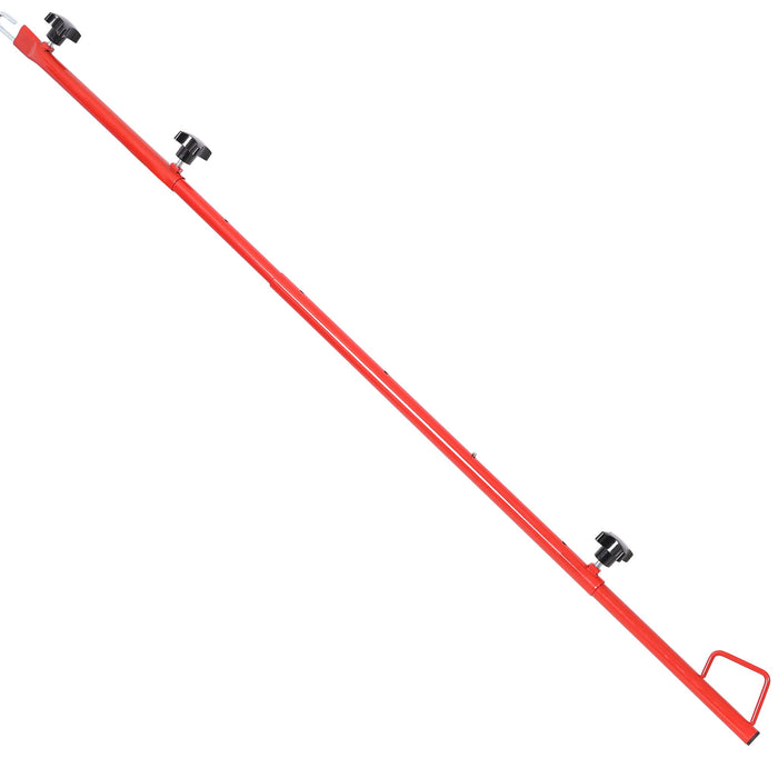 Hatch Jammer Holder Support Rod Replacement, Retractable Car Door Jammer Kit - Red