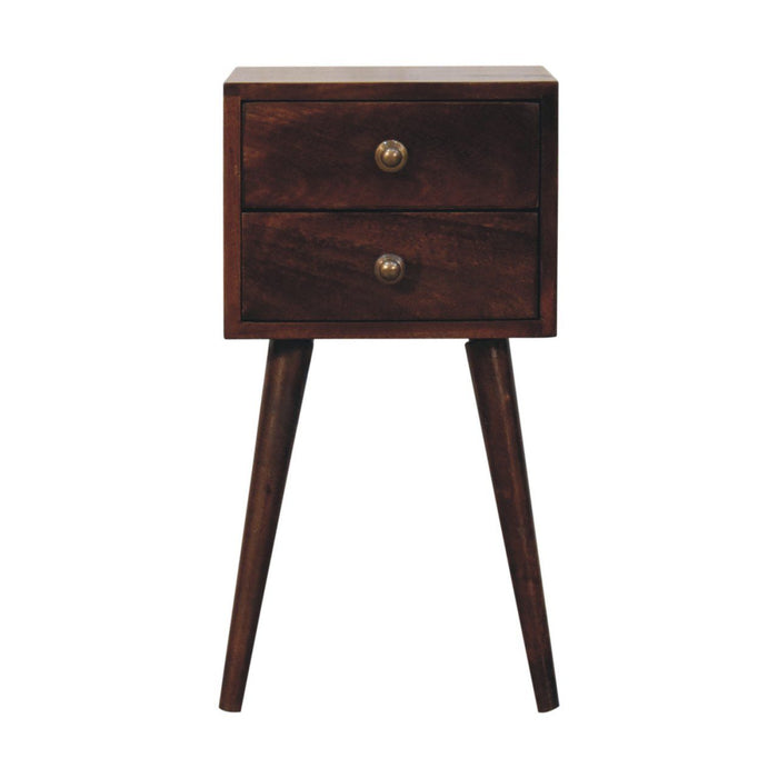 Solid Wood Mini Nightstand