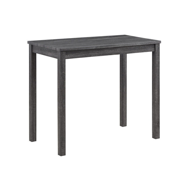 Lux - 3 Piece Counter Height Pub Table With Tufted Stools (Set of 3)