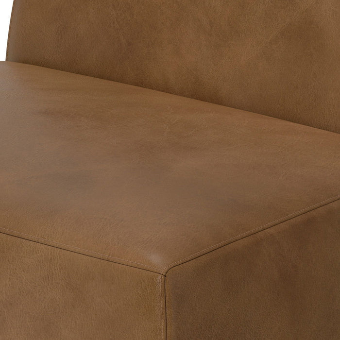 Rex - Center Sofa Module - Brown