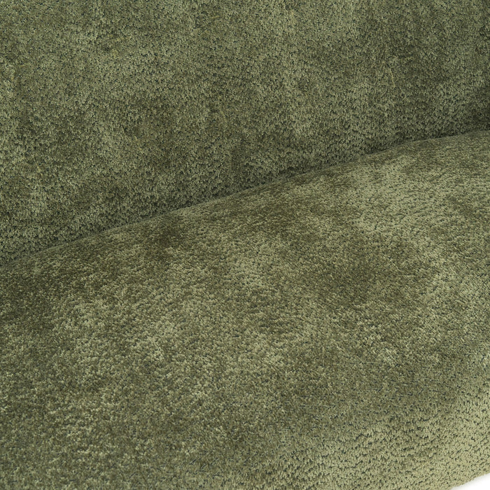 Nordic Chair Laid Back Loveseats With Curved Backres, No Armrests