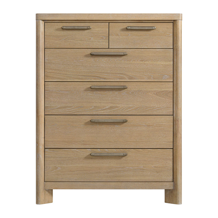 6 Drawer Chest - Tan