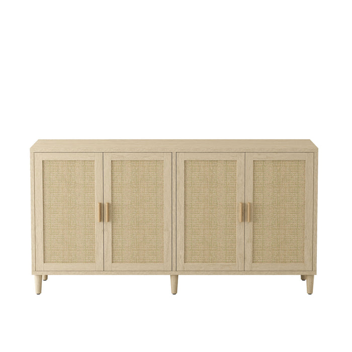Buffet Cabinet With Adjustable Shelves For Kitchen