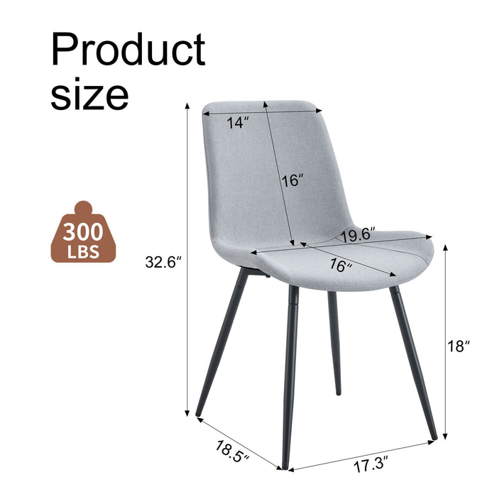 Modern Medieval Style Restaurant Cushioned Chairs With Suede Backrests
