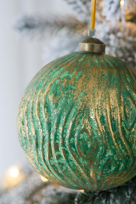 Christmas Ball Glass Decorative Hanging Ball Christmas Tree Ornaments For Holiday Party Decorations