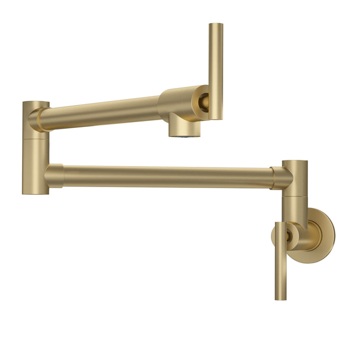 Modern Design Wall Mount Pot Filler Faucet Folding Stretchable