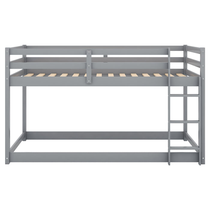 Floor Bunk Bed With Ladder