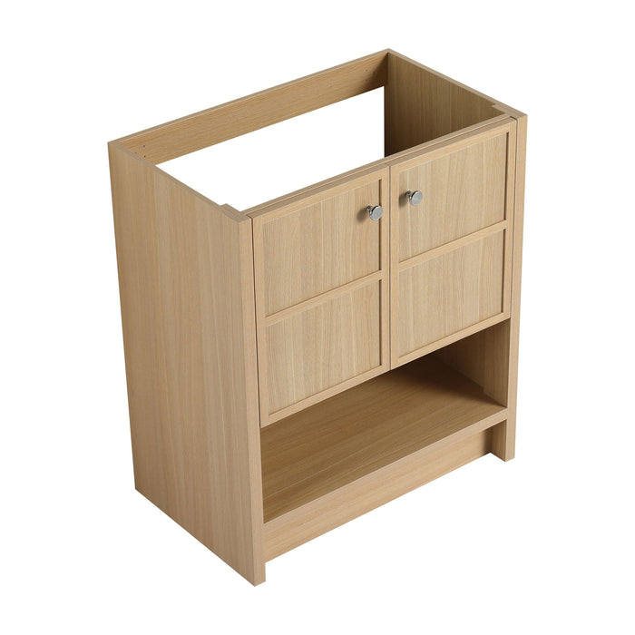 Modern Freestanding Bathroom Vanity With 2 Soft Closing Doors