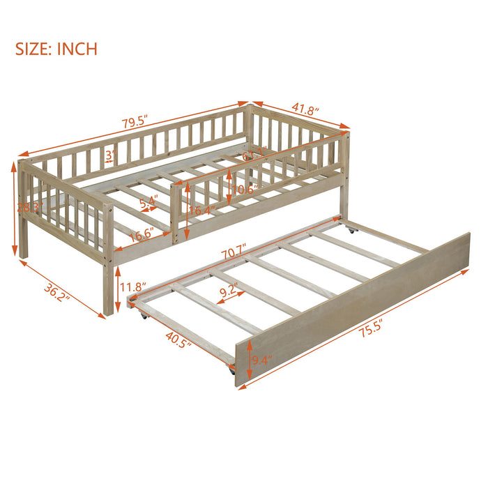 Multi Functional Wooden Daybed Bed