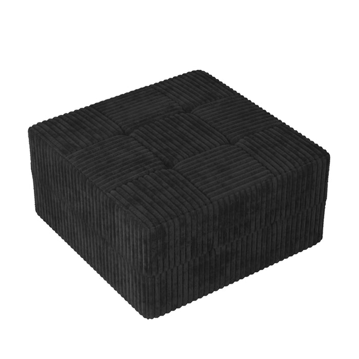 Modern Minimalist Ottoman Sofa Compressed Sectional Couch Sleeper