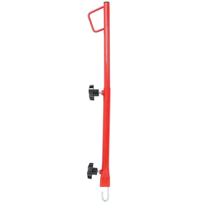 Hatch Jammer Holder Support Rod Replacement, Retractable Car Door Jammer Kit - Red