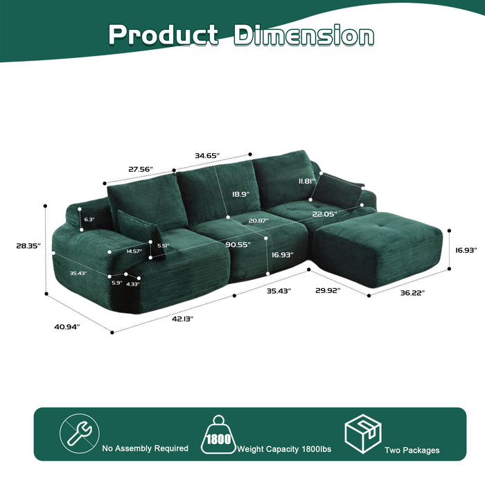 Compressed Sofa, Large Sectional Couches For Living Room