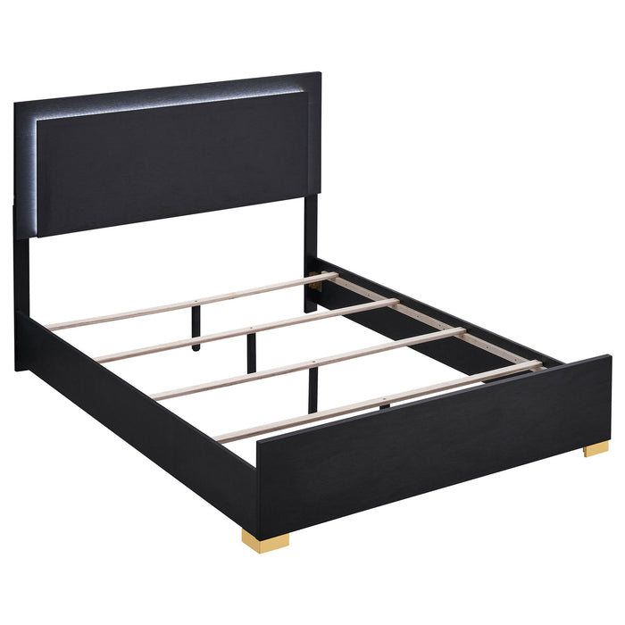 Jeremiah - 4 Piece Bedroom Set With LED Headboard