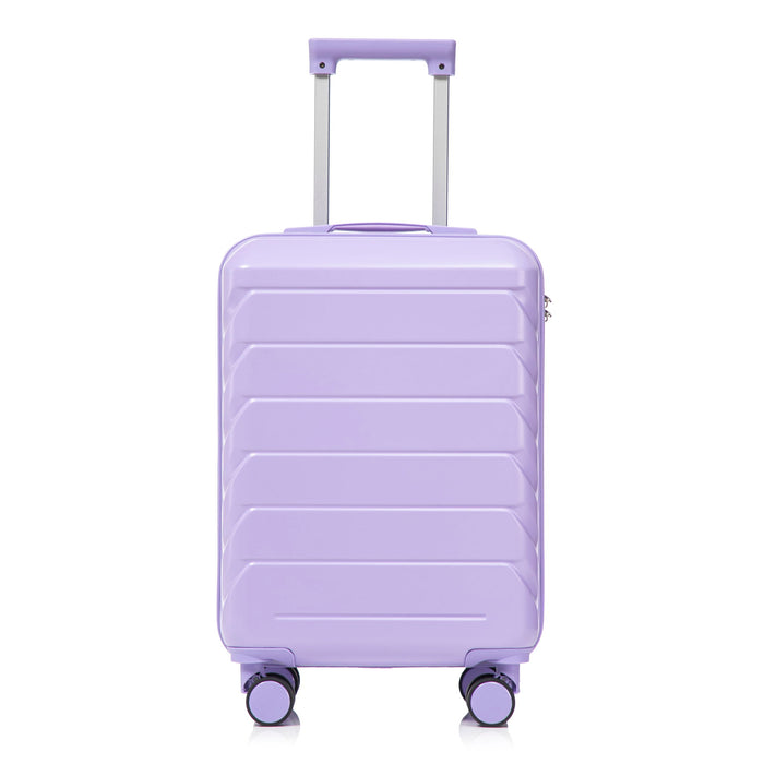 Hard Shell Travel Luggage With Scratch Resistant Surface