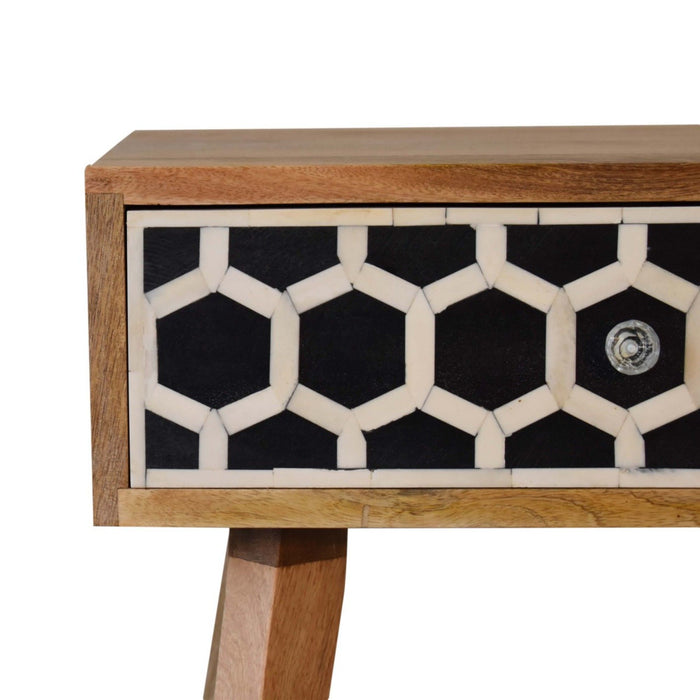 Inlay - Bone Inlay Drawer Nightstand