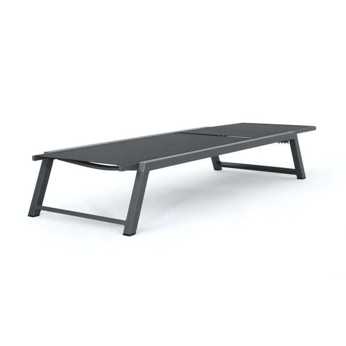 Myers - Modern Chaise Lounge Set With Adjustable Back