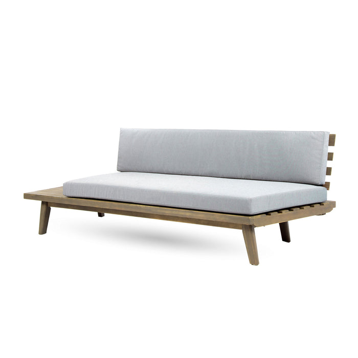 Hillcrest - V Shaped 4 Piece Sofa Set, Water Resistant