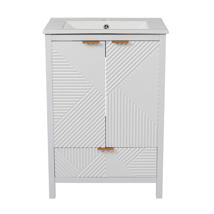 Modern Bathroom Vanity With Sink Combo
