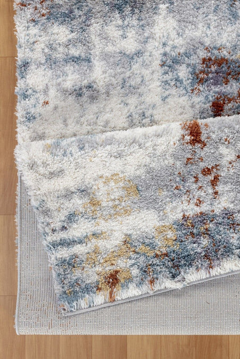 Loft Shag - 7'10" X 9'10" Shaggy Area Rug - Gray, Polypropylene