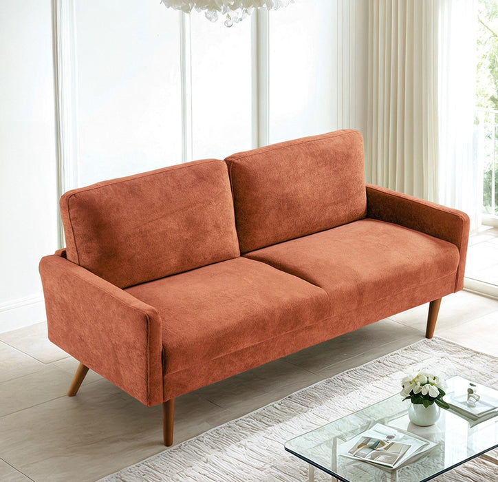 Sofa, European Style With Sleek Design, Modern & Vintage Flair, Upholstered 3 Seater Couch
