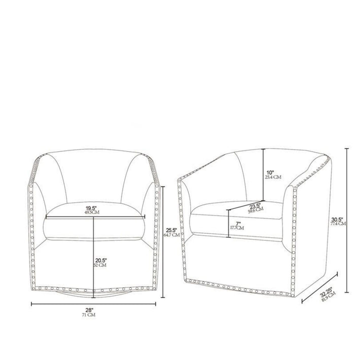 Luxurious Chair With 360 Degree Rotation