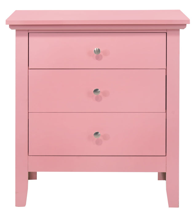 3 Drawer Nightstand & Dove Tailed Drawers