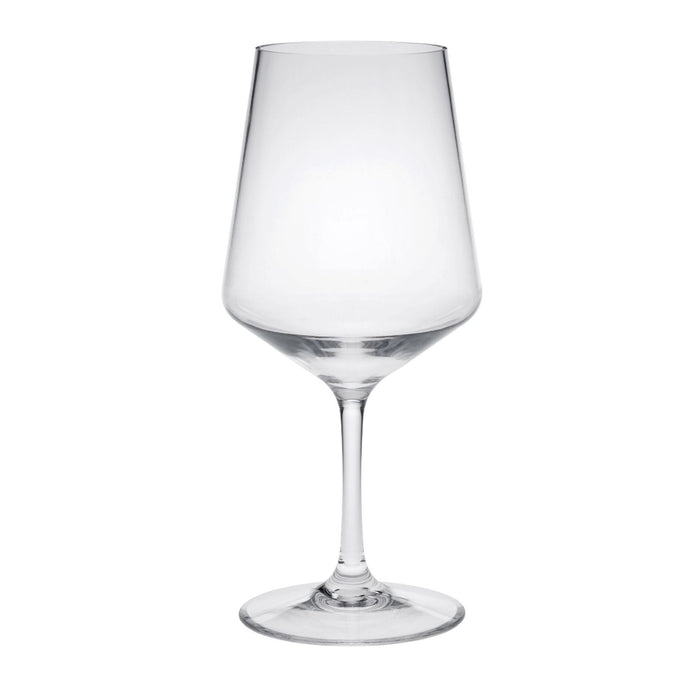 Leadingware Unbreakable Tritan Wine Glass Set, 18Oz, Bpa Free, 4 Piece - Clear
