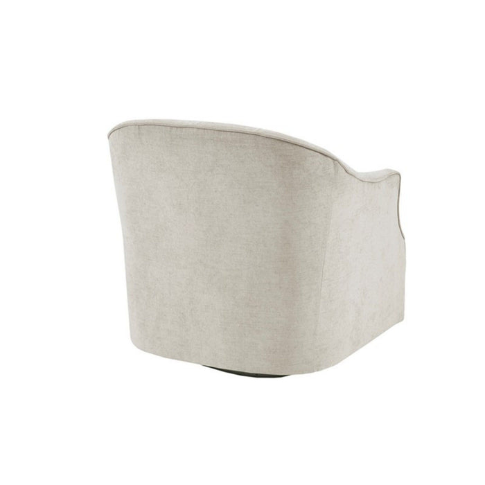Calvin - Swivel Chair With 360 Degree Rotation - Beige
