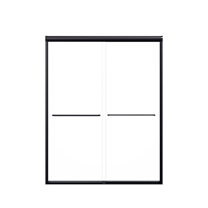 Modern Semi Frameless Double Sliding Shower Door