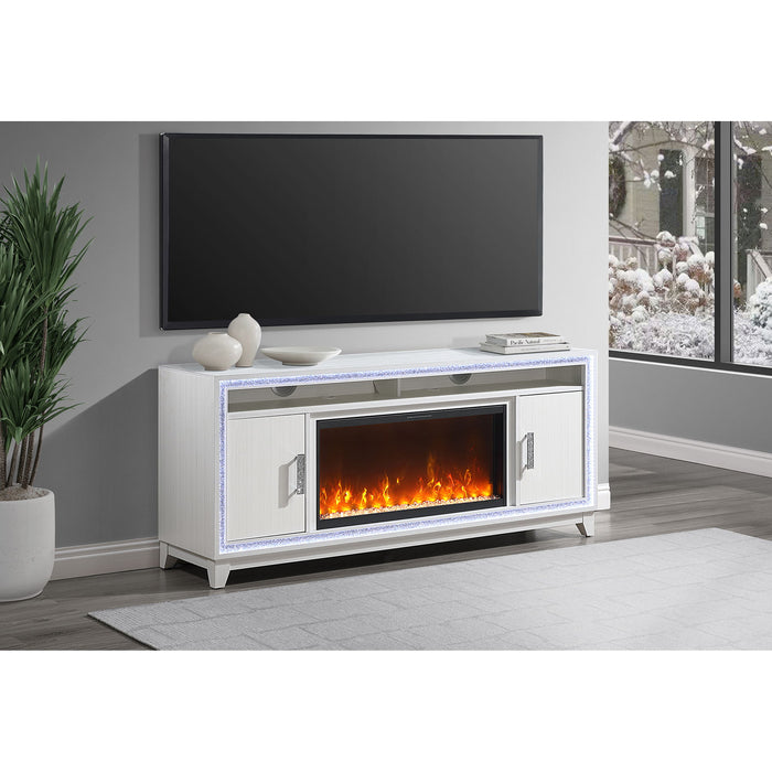 Almera - Fireplace With Adjustable Temperature And LED Options