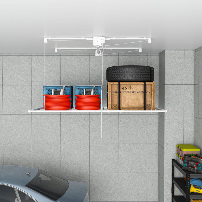 Overhead Garage Storage Rack For Ceilings