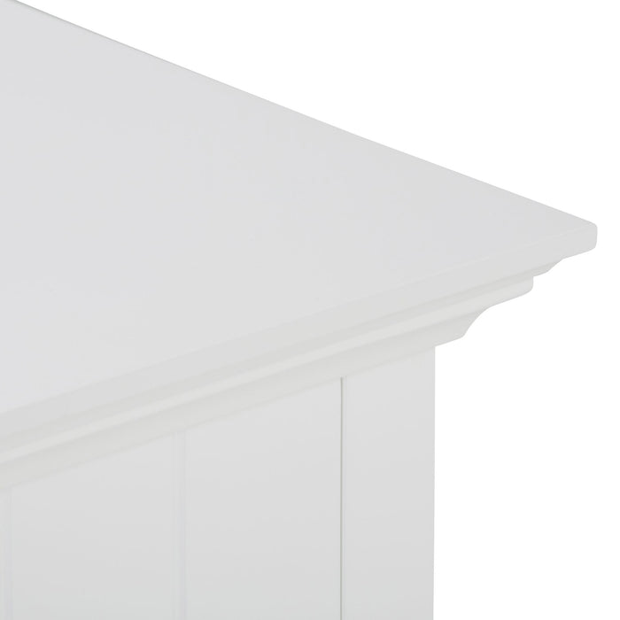 Acadian - 4 Drawer Floor Storage Cabinet - Pure White