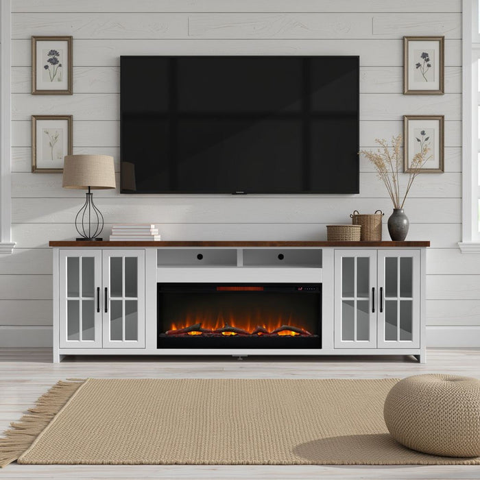 Hampton - Fireplace TV Stand Console