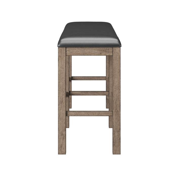 Bar Height Bench - Brown
