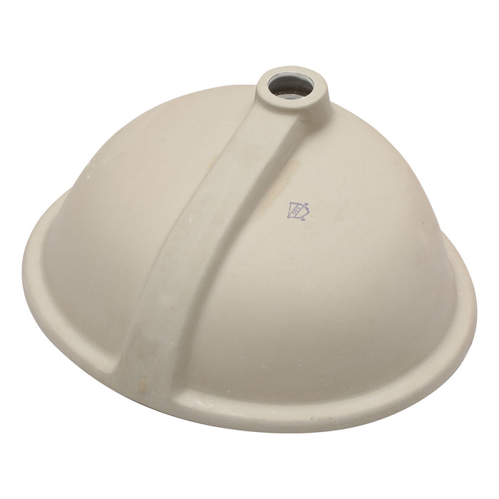 Elegant Ceramic Oval Undermount Bathroom Sink With Overflow