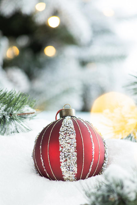 Christmas Ball Ornaments Tree Ornaments For Holiday Party Decorations