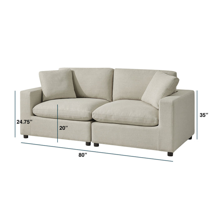 Cassandra - Modular 2 Piece Sofa