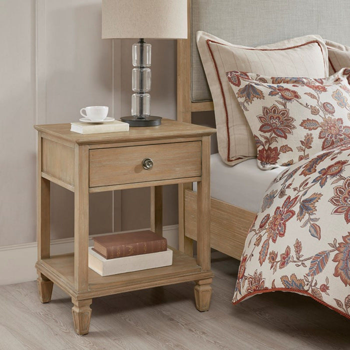 Victoria - Bedside Table With Drawer And Shelf